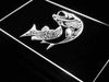 Fly Fishing Fish LED Light Sign - Way Up Gifts