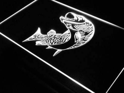 Fly Fishing Fish LED Light Sign - Way Up Gifts