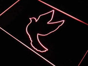 Flying Dove LED Light Sign - LED Gift Works