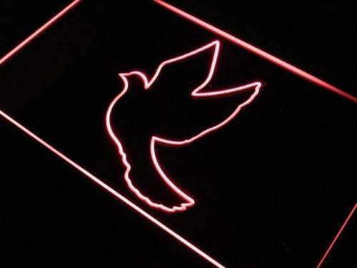 Flying Dove LED Light Sign - LED Gift Works