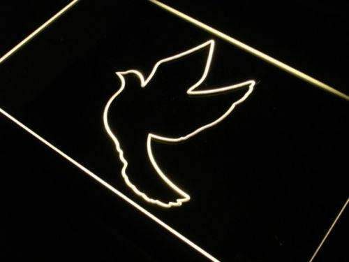 Flying Dove LED Light Sign - LED Gift Works