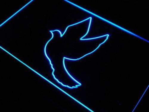 Flying Dove LED Light Sign - LED Gift Works