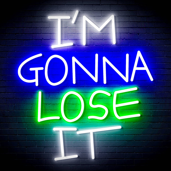 I'm Gonna Lose It Ultra-Bright LED Sign with Remote (Neon-Style, LED Technology) - Way Up Gifts