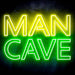 Large Text Man Cave Ultra-Bright LED Sign with Remote (Neon-Style, LED Technology) - Way Up Gifts