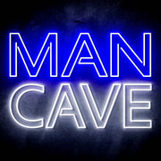 Large Text Man Cave Ultra-Bright LED Sign with Remote (Neon-Style, LED Technology) - LED Gift Works