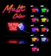 The Man Cave Ultra-Bright LED Sign with Remote (Neon-Style, LED Technology) - LED Gift Works