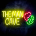 The Man Cave Ultra-Bright LED Sign with Remote (Neon-Style, LED Technology) - Way Up Gifts