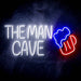 The Man Cave Ultra-Bright LED Sign with Remote (Neon-Style, LED Technology) - Way Up Gifts