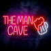 The Man Cave Ultra-Bright LED Sign with Remote (Neon-Style, LED Technology) - Way Up Gifts
