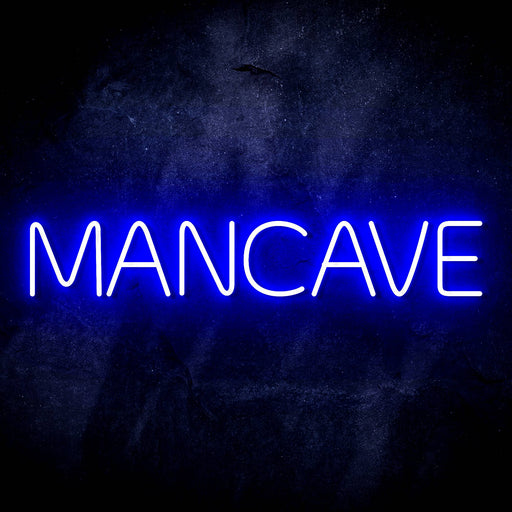 Man Cave Ultra-Bright LED Sign with Remote (Neon-Style, LED Technology) - Way Up Gifts