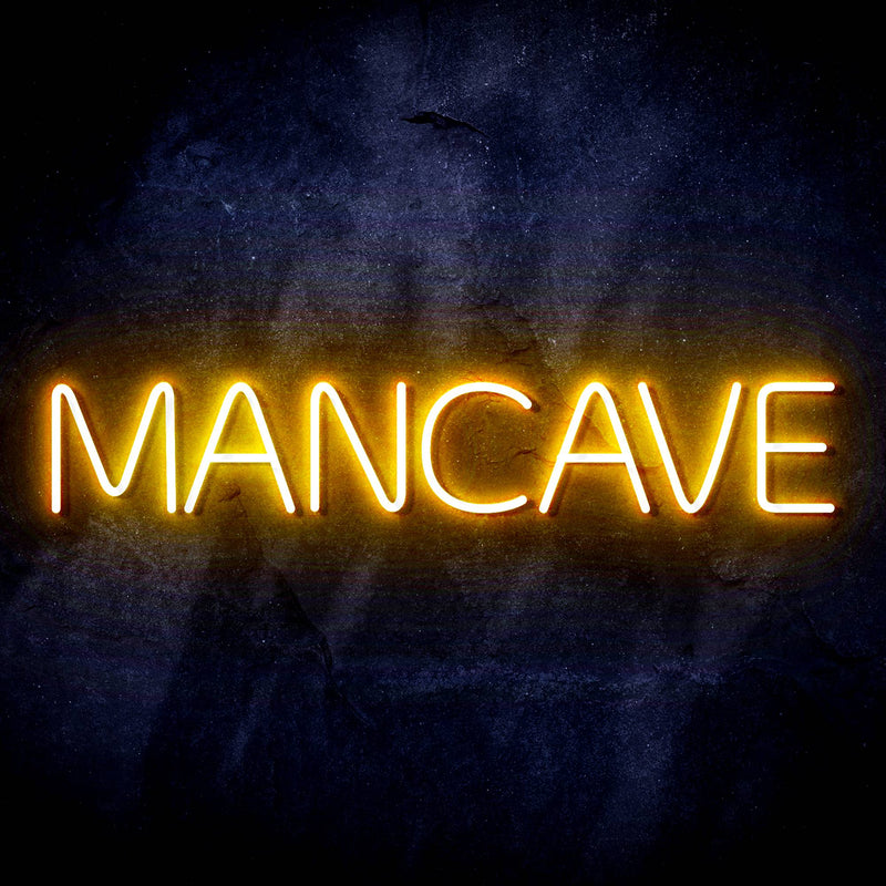 Man Cave Ultra-Bright LED Sign with Remote (Neon-Style, LED Technology) - LED Gift Works
