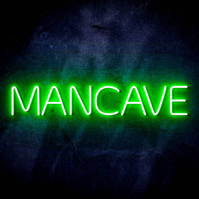 Man Cave Ultra-Bright LED Sign with Remote (Neon-Style, LED Technology) - Way Up Gifts