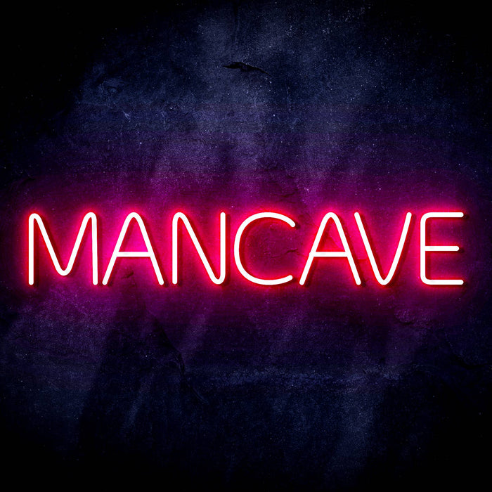 Man Cave Ultra-Bright LED Sign with Remote (Neon-Style, LED Technology) - Way Up Gifts
