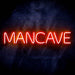Man Cave Ultra-Bright LED Sign with Remote (Neon-Style, LED Technology) - Way Up Gifts
