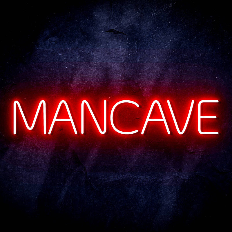 Man Cave Ultra-Bright LED Sign with Remote (Neon-Style, LED Technology) - LED Gift Works
