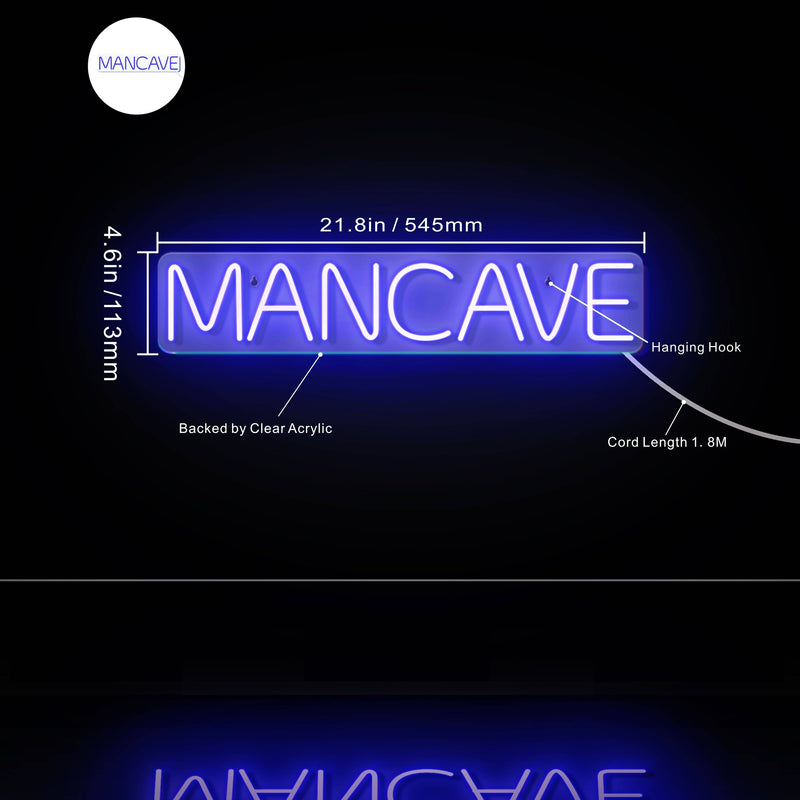 Man Cave Ultra-Bright LED Sign with Remote (Neon-Style, LED Technology) - LED Gift Works