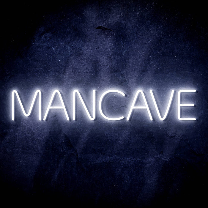 Man Cave Ultra-Bright LED Sign with Remote (Neon-Style, LED Technology) - Way Up Gifts