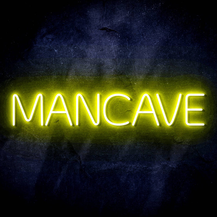 Man Cave Ultra-Bright LED Sign with Remote (Neon-Style, LED Technology) - Way Up Gifts