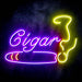 Cigar Tobacco Ultra-Bright LED Sign with Remote (Neon-Style, LED Technology) - Way Up Gifts