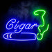 Cigar Tobacco Ultra-Bright LED Sign with Remote (Neon-Style, LED Technology) - Way Up Gifts