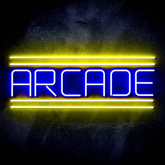 Arcade Ultra-Bright LED Sign with Remote (Neon-Style, LED Technology) - Way Up Gifts
