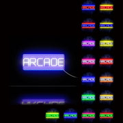 Arcade Ultra-Bright LED Sign with Remote (Neon-Style, LED Technology) - LED Gift Works
