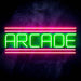 Arcade Ultra-Bright LED Sign with Remote (Neon-Style, LED Technology) - Way Up Gifts