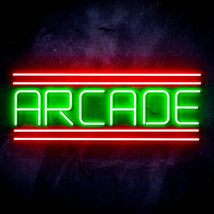 Arcade Ultra-Bright LED Sign with Remote (Neon-Style, LED Technology) - Way Up Gifts