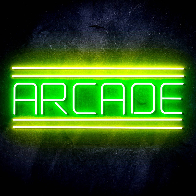 Arcade Ultra-Bright LED Sign with Remote (Neon-Style, LED Technology) - LED Gift Works