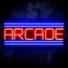 Arcade Ultra-Bright LED Sign with Remote (Neon-Style, LED Technology) - Way Up Gifts