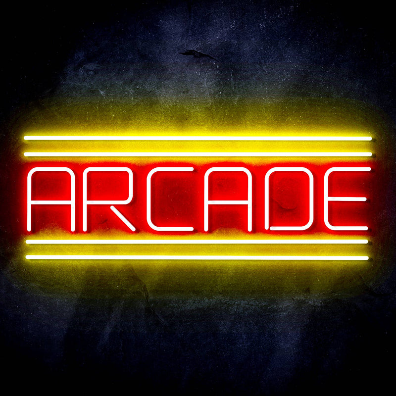 Arcade Ultra-Bright LED Sign with Remote (Neon-Style, LED Technology) - LED Gift Works