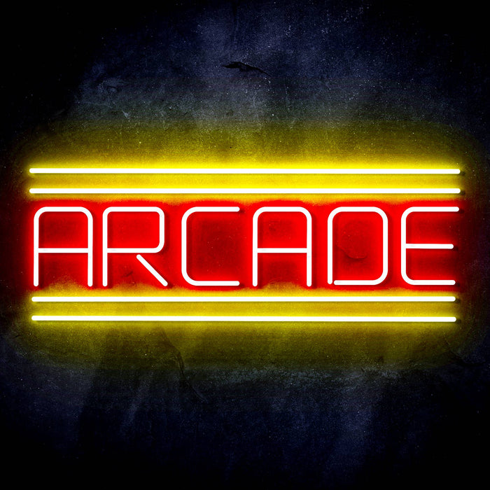 Arcade Ultra-Bright LED Sign with Remote (Neon-Style, LED Technology) - Way Up Gifts