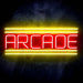Arcade Ultra-Bright LED Sign with Remote (Neon-Style, LED Technology) - Way Up Gifts