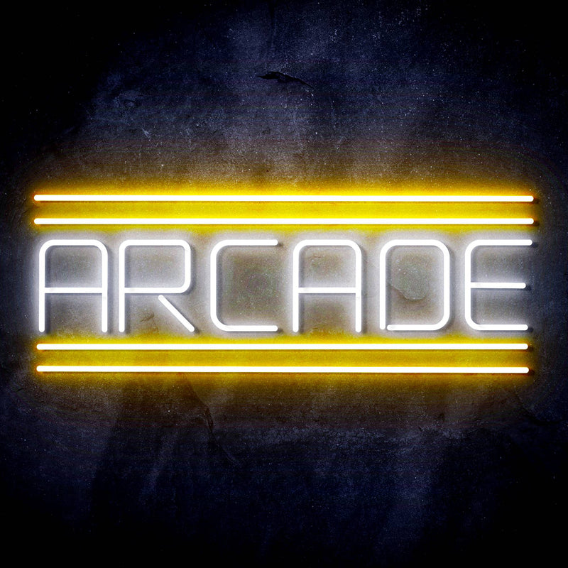 Arcade Ultra-Bright LED Sign with Remote (Neon-Style, LED Technology) - LED Gift Works