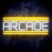 Arcade Ultra-Bright LED Sign with Remote (Neon-Style, LED Technology) - Way Up Gifts