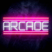 Arcade Ultra-Bright LED Sign with Remote (Neon-Style, LED Technology) - LED Gift Works