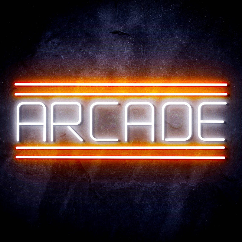 Arcade Ultra-Bright LED Sign with Remote (Neon-Style, LED Technology) - LED Gift Works