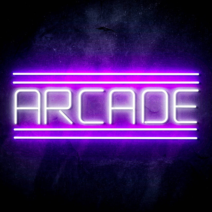 Arcade Ultra-Bright LED Sign with Remote (Neon-Style, LED Technology) - Way Up Gifts