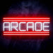 Arcade Ultra-Bright LED Sign with Remote (Neon-Style, LED Technology) - Way Up Gifts