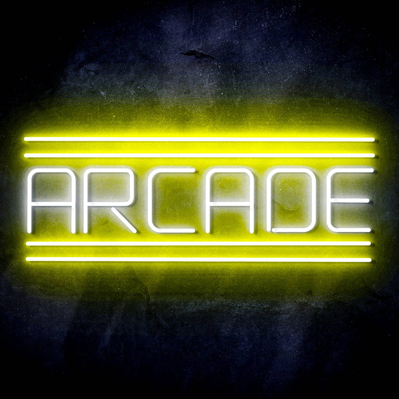 Arcade Ultra-Bright LED Sign with Remote (Neon-Style, LED Technology) - LED Gift Works