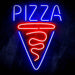 Pizza Slice Ultra-Bright LED Sign with Remote (Neon-Style, LED Technology) - Way Up Gifts