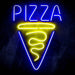 Pizza Slice Ultra-Bright LED Sign with Remote (Neon-Style, LED Technology) - Way Up Gifts