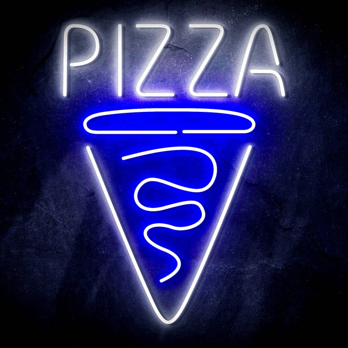 Pizza Slice Ultra-Bright LED Sign with Remote (Neon-Style, LED Technology) - Way Up Gifts