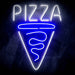 Pizza Slice Ultra-Bright LED Sign with Remote (Neon-Style, LED Technology) - Way Up Gifts