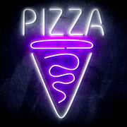 Pizza Slice Ultra-Bright LED Sign with Remote (Neon-Style, LED Technology) - LED Gift Works
