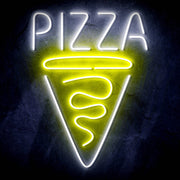Pizza Slice Ultra-Bright LED Sign with Remote (Neon-Style, LED Technology) - LED Gift Works