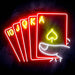 Royal Flush Poker Game Room Ultra-Bright LED Sign with Remote (Neon-Style, LED Technology) - Way Up Gifts