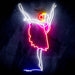 Ballerina Dancer Ultra-Bright LED Sign with Remote (Neon-Style, LED Technology) - Way Up Gifts