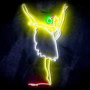 Ballerina Dancer Ultra-Bright LED Sign with Remote (Neon-Style, LED Technology) - LED Gift Works