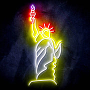 The Statue of Liberty Ultra-Bright LED Sign with Remote (Neon-Style, LED Technology) - LED Gift Works